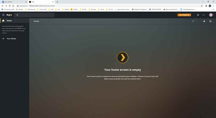 Plex install problem 03