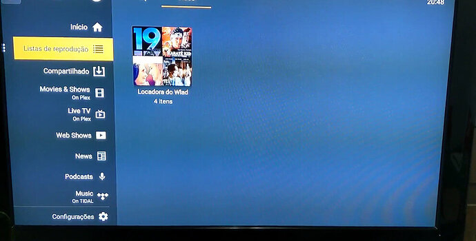 1- Listas de reprodução - Ok