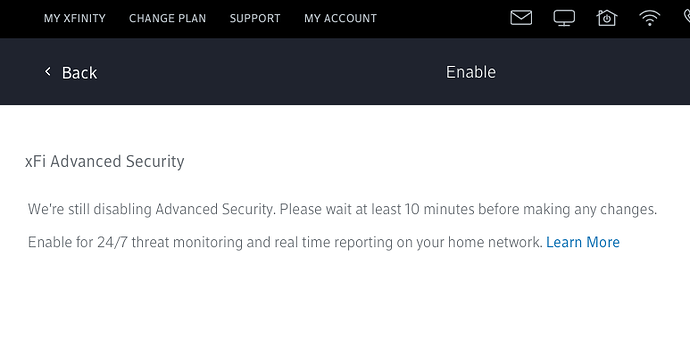 0 xfi DISABLING