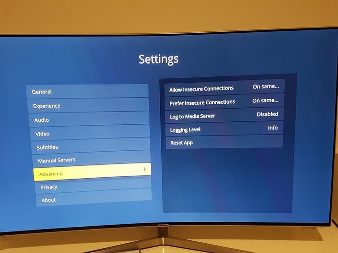 Samsung App Log Settings Image 1