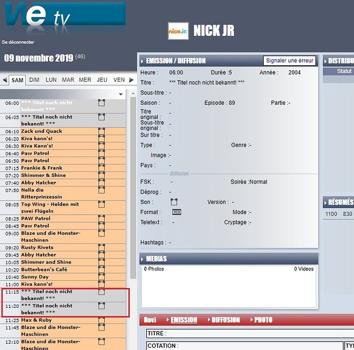 Nick jr Extranet