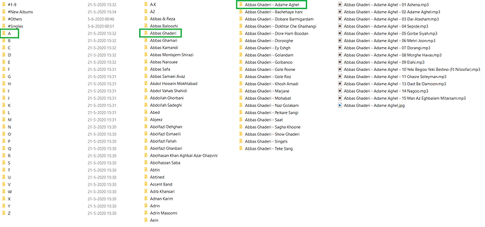 Folder and Files Structure