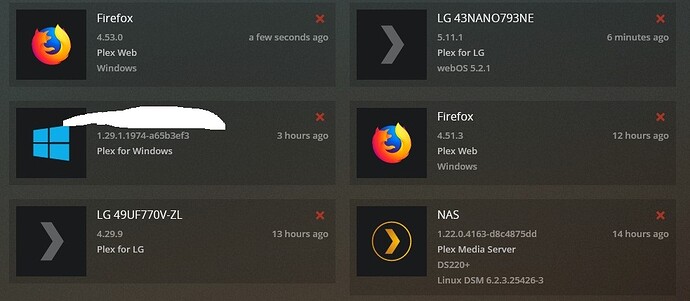 Plex Clients