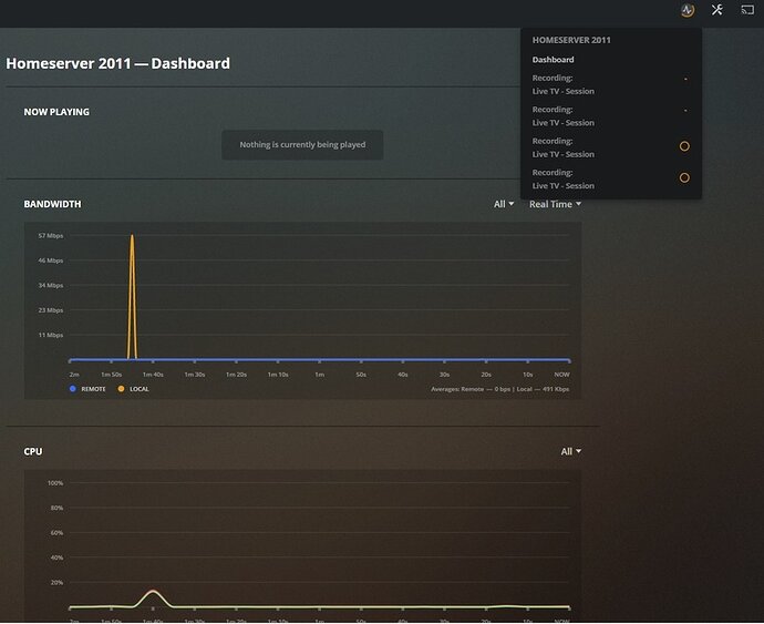 Plex Server Live TV Hang
