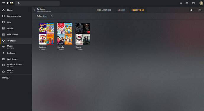 plex tv shows