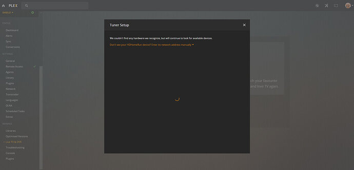 Plex DVR Setup