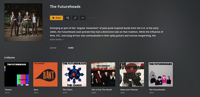 Artist - Plex 1.22.3.4392