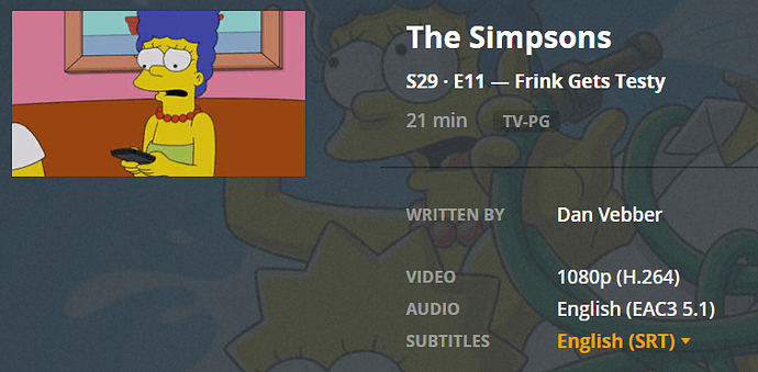Simpsons episode