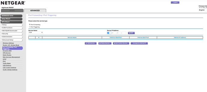 Netgear Port Forwarding