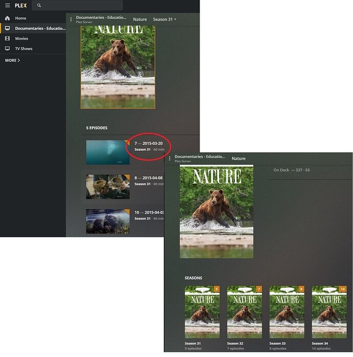 Example - series Nature  2