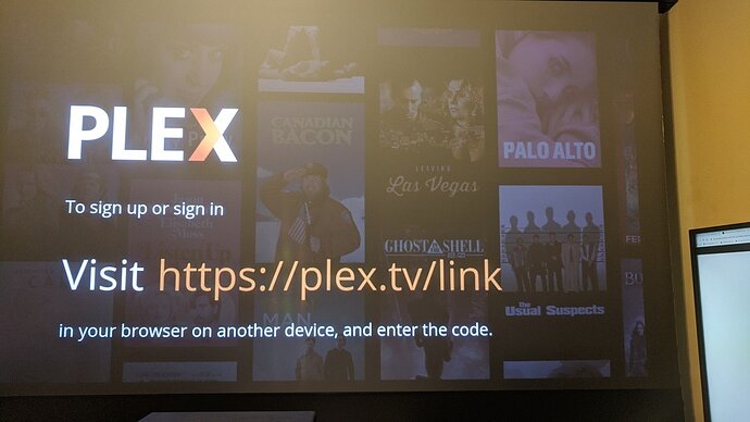 Plex_code_screen