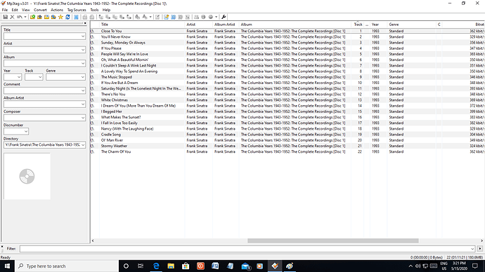 Sinatra Disc 1 Page 2