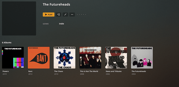 Artist - Plex 1.23.0.4497