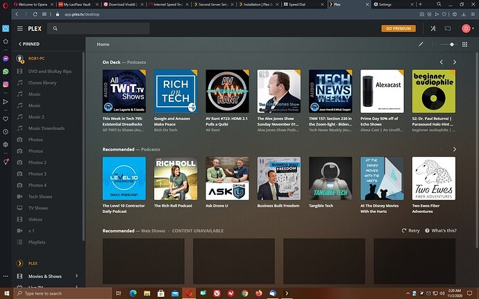 plex server as it is
