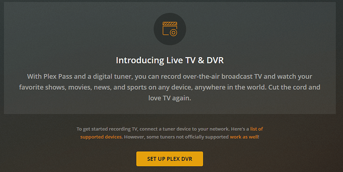 Plex-SetUpDVR