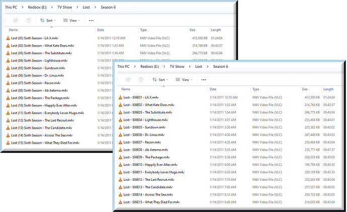 Lost Before and After