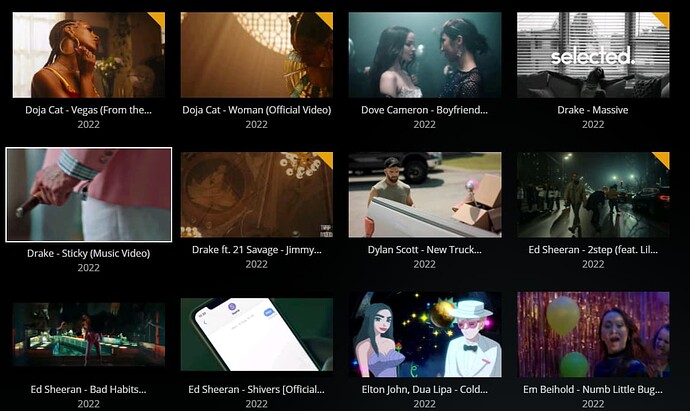 Music Videos Shield-HTPC