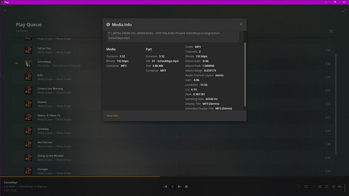 plex info page