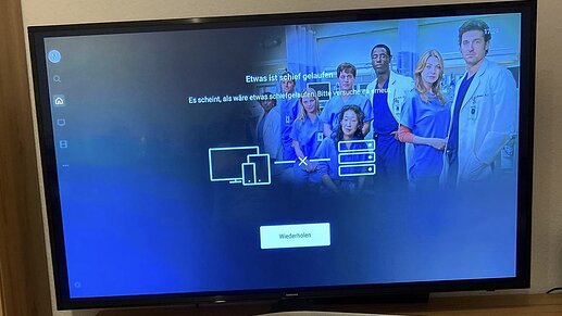 something went wrong