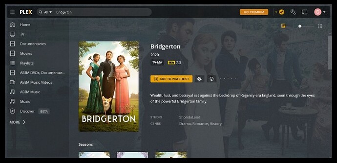 5. Bridgerton - app.plex.tv