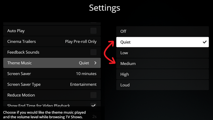 HTPC THEME SONG SETTING