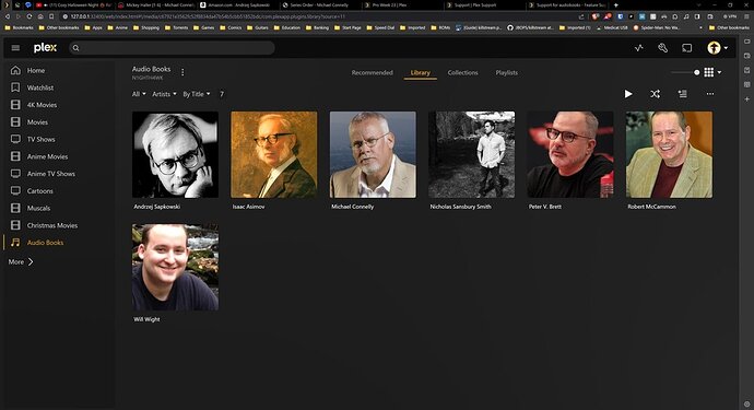 audiio books artists