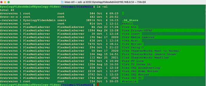 Plex TV Live Permissions