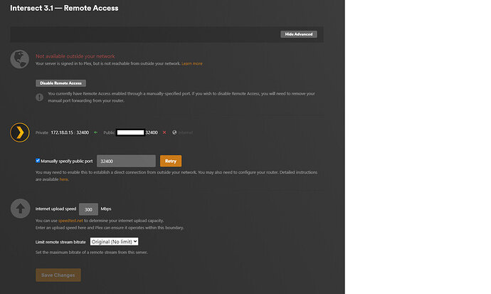 Remote Access Window