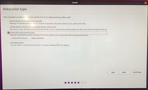 ubuntu-setup-installation-type