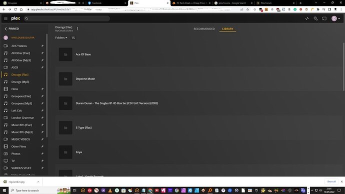 plex folder view terrible
