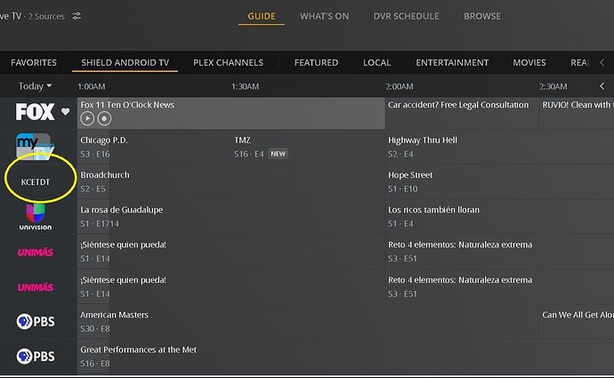 PBS Missing logo in guide