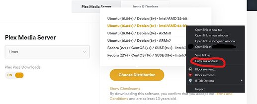 plex get deb
