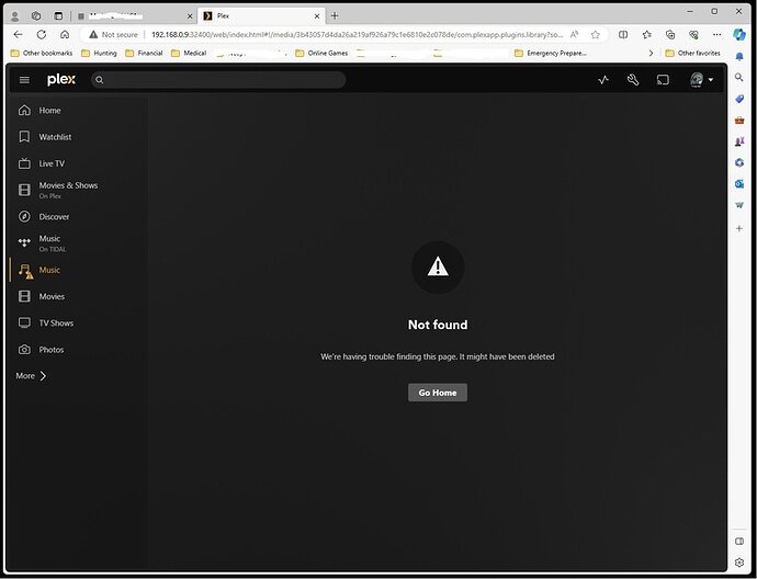 PLEX Launched From ReadyNAS 1
