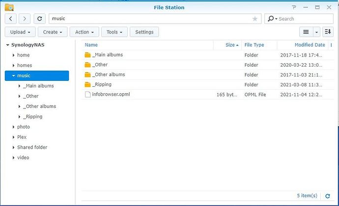 20211207 music directory structure