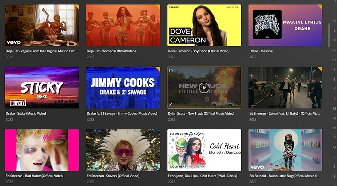 Music Videos Plex for Windows