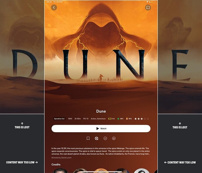 iOS - UI - Dune