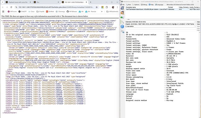 GetInfo vs MediaInfo