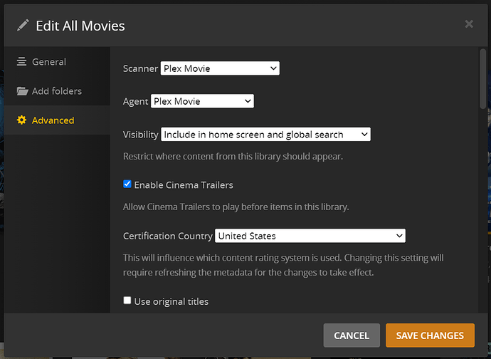 Plex Manage Library 2
