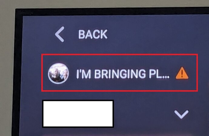 Plex Exclamation Point