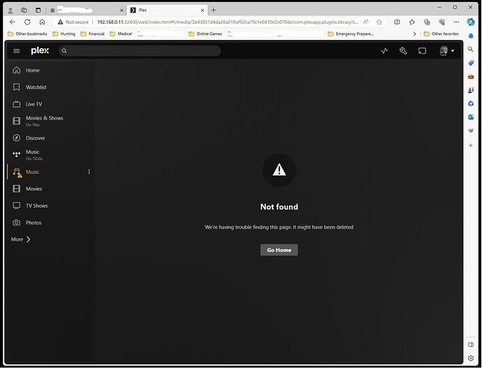 PLEX Launched From ReadyNAS 2