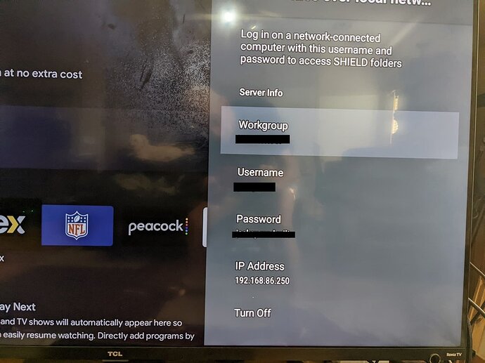 Log on instructions for Shield