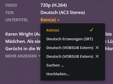 plex-web-subtitle-menu 03 a number of subs found