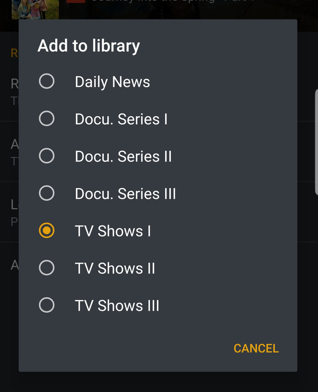 DVR%20library%20selection
