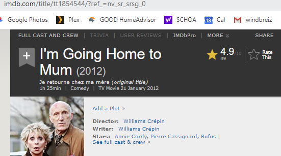 imdb_Je retourne chez ma mere