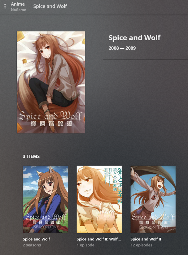 Spice and Wolf