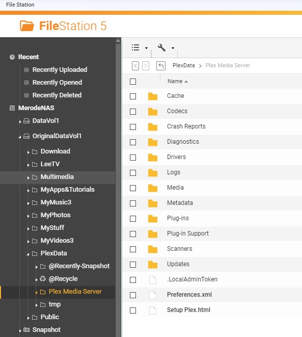 QNAP - PMS folder path