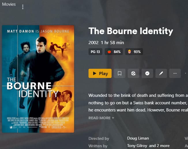 Bourne Identity 1