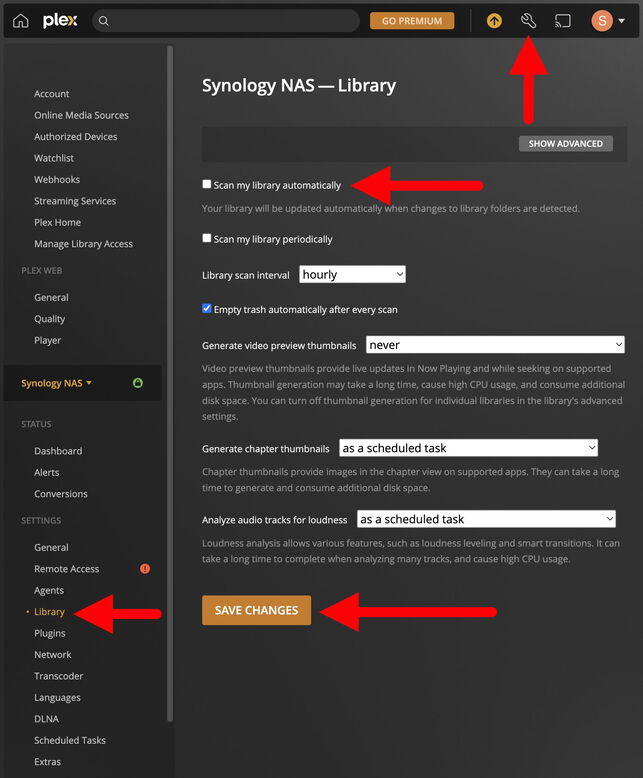 SOLVED! Plex hanging pic