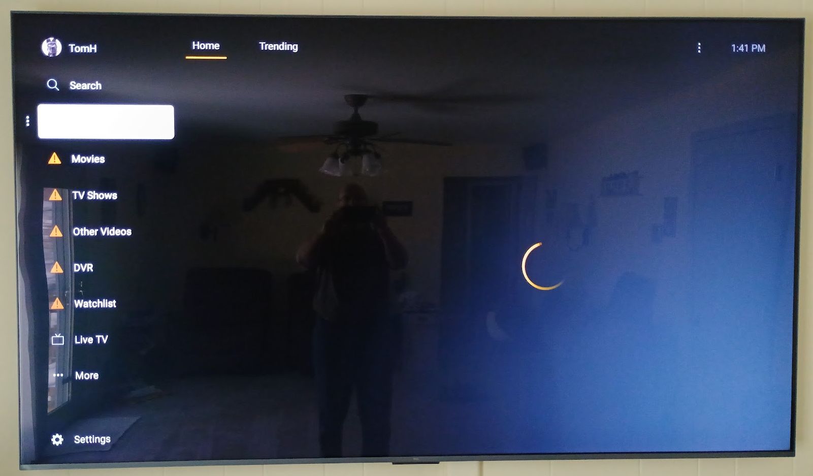 Google TV app on TCL QM6 Pro TV is failing to launch properly