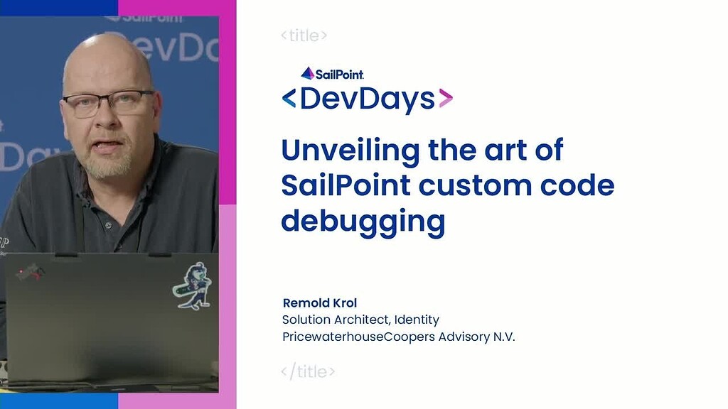 Unveiling the art of SailPoint custom code debugging - Video Library ...